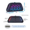 Digital Speedometer, Universal KM H MPH Car Heads Up Display with Speed, Overspeed Alarm for All Vehicles