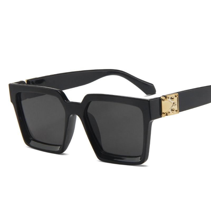 Square Sunglasses Men Luxury Designer Men Eyeglasses Luxury Retro High Quality UV400 Gafas De Sol Hombre