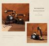 European Retro Resin Telephone Ornaments: Classic Wall and Desktop Decor for Cafes