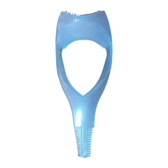 10 ks Mascara Lash Guard Set Curved Comb Design Aplikátor maskary Shield 3 v 1 Snadno použitelný nástroj na aplikování řas pro dokonalý make-up