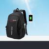 Men's Backpack Capacity High School College Versatile Travel Laptop Bag Zipper