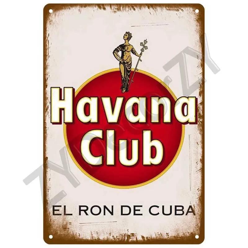 Vintage Poster Cocktail Tin Signboard Metal Signboard Decorative Wall Art Home Decoration Bar Club People Cave Iron Painting