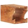 VidaXL Support mural de vélos 35x25x25 cm Bois d'acacia massif