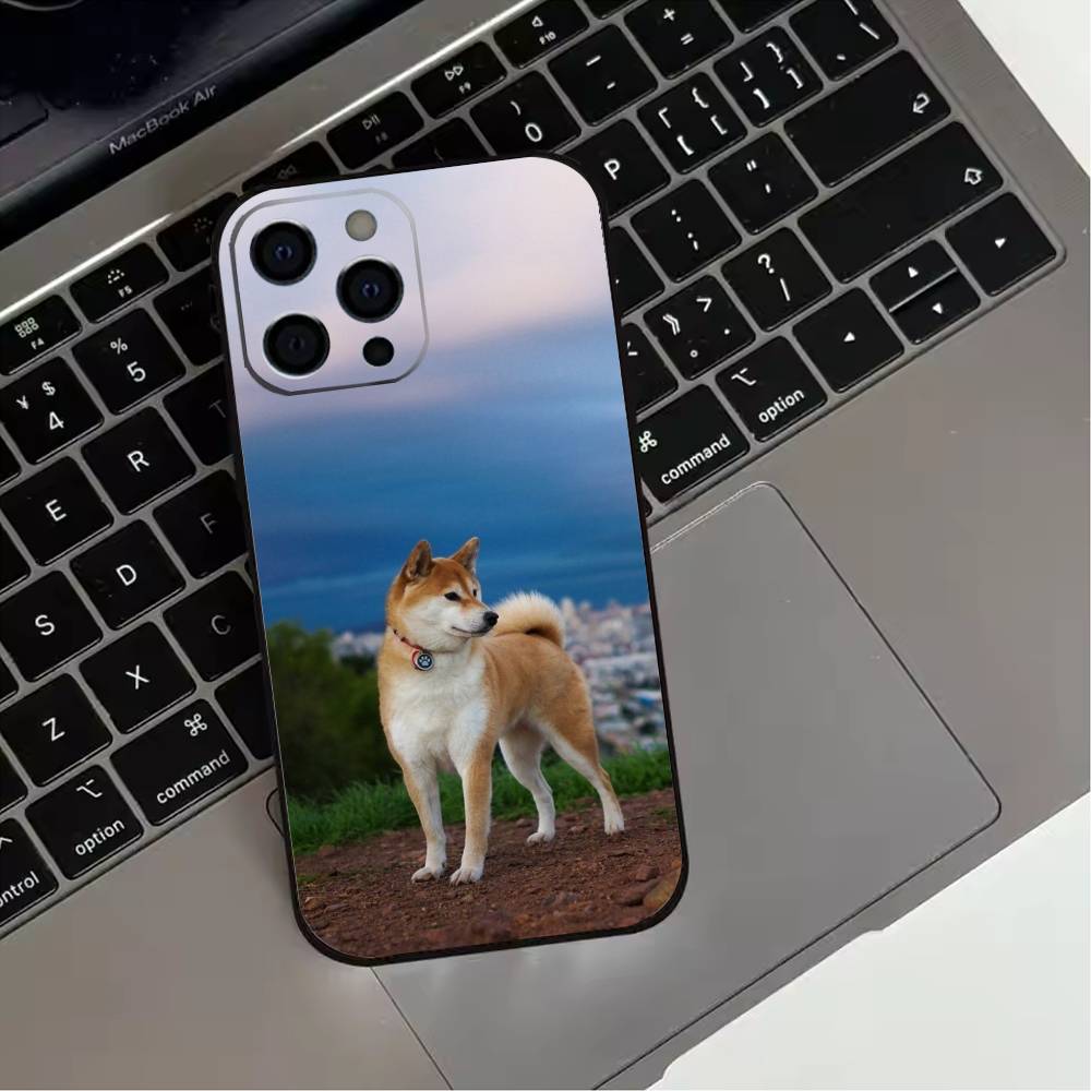 

Cute S-Shiba Inu Phone Case For iPhone 17,16,15,14,13,12,11 Plus,Pro,Max,XS Silicone Soft Cover iPhone17