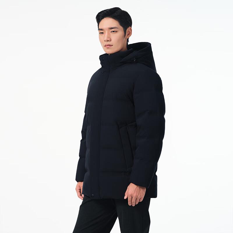 Tanboer Men's Winter Loose Fit Down Jacket TF236507