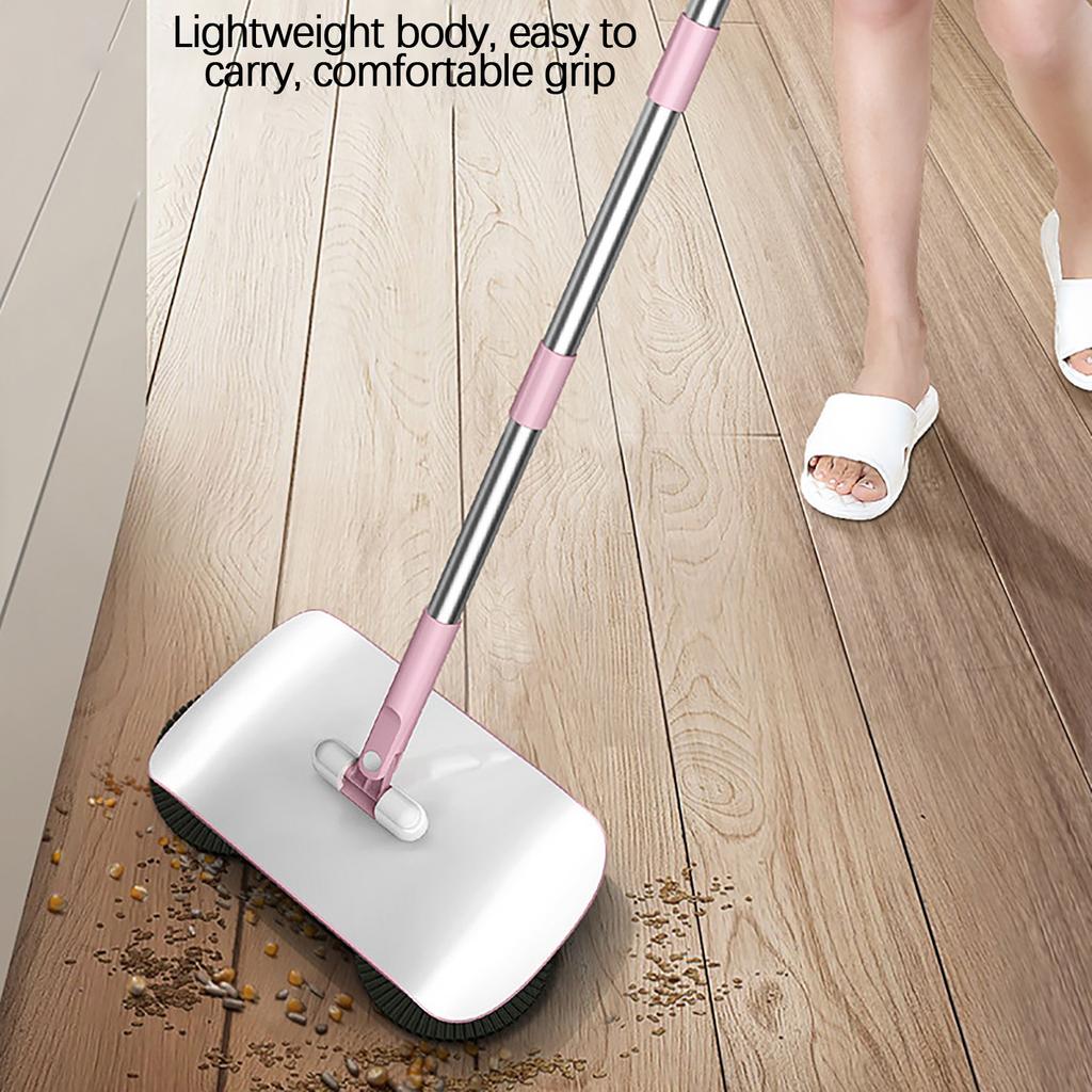 Hand Push Sweeper Household Lazy Three-in-one Suction Sweeper Cleaning Machine Floor Stall