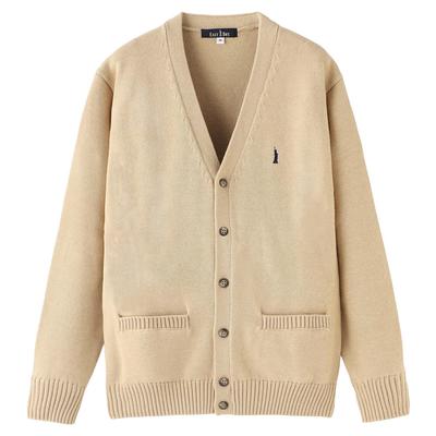Knit Cardigan 2226004 Beige X L Size [EASTBOY] Navy/850