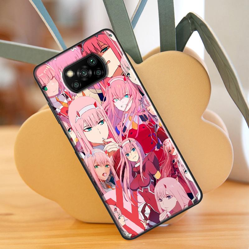 Zero Two Darling in the FranXX Anime For POCO X3 Pro X3 GT F3 M3 M4 Pro Case For Xiaomi Mi 11 Lite Mi 11T Pro 10T Back Cover