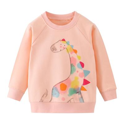 Children's Long-Sleeve Cartoon Cotton Sweatshirt for Boys and Girls