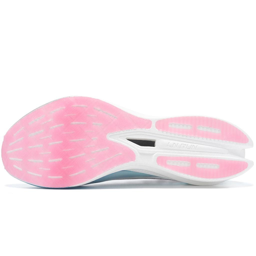 New LiNing Feidian 3 Elite Cushioning Anti Slip And Wear Resistant Low Top Casual Running Shoes Unisex White Blue Pink ARMT035-4