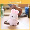 Llavero de Peluche Labubu con Peluche Corto Súper Suave para Decoración de Bolso e Ideas para Regalo