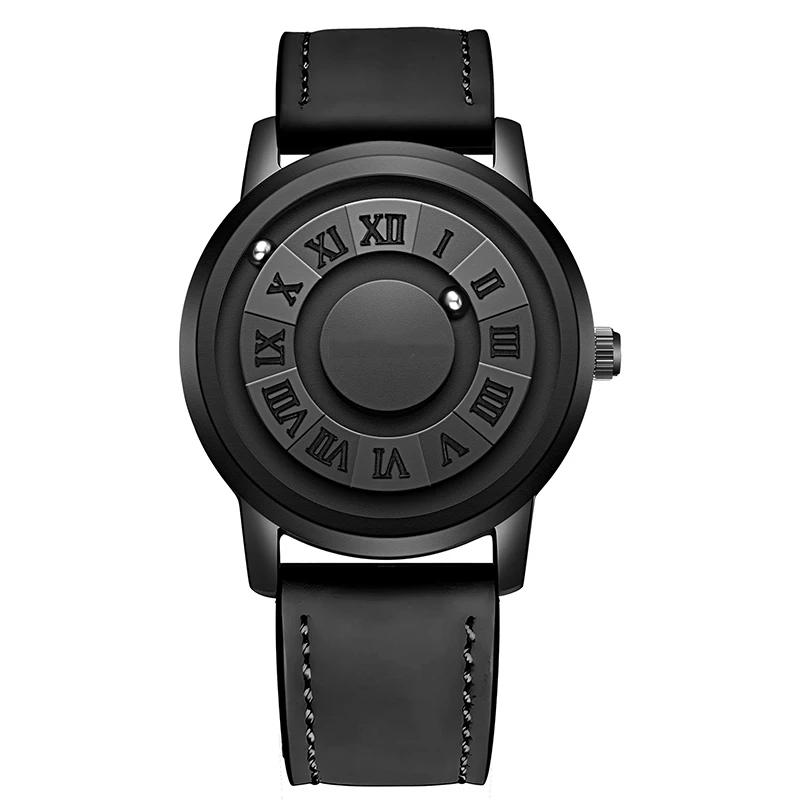 

Кварцевые часы мужские магнитная левитация полые из нержавеющей стали водонепроницаемые мужские наручные часы