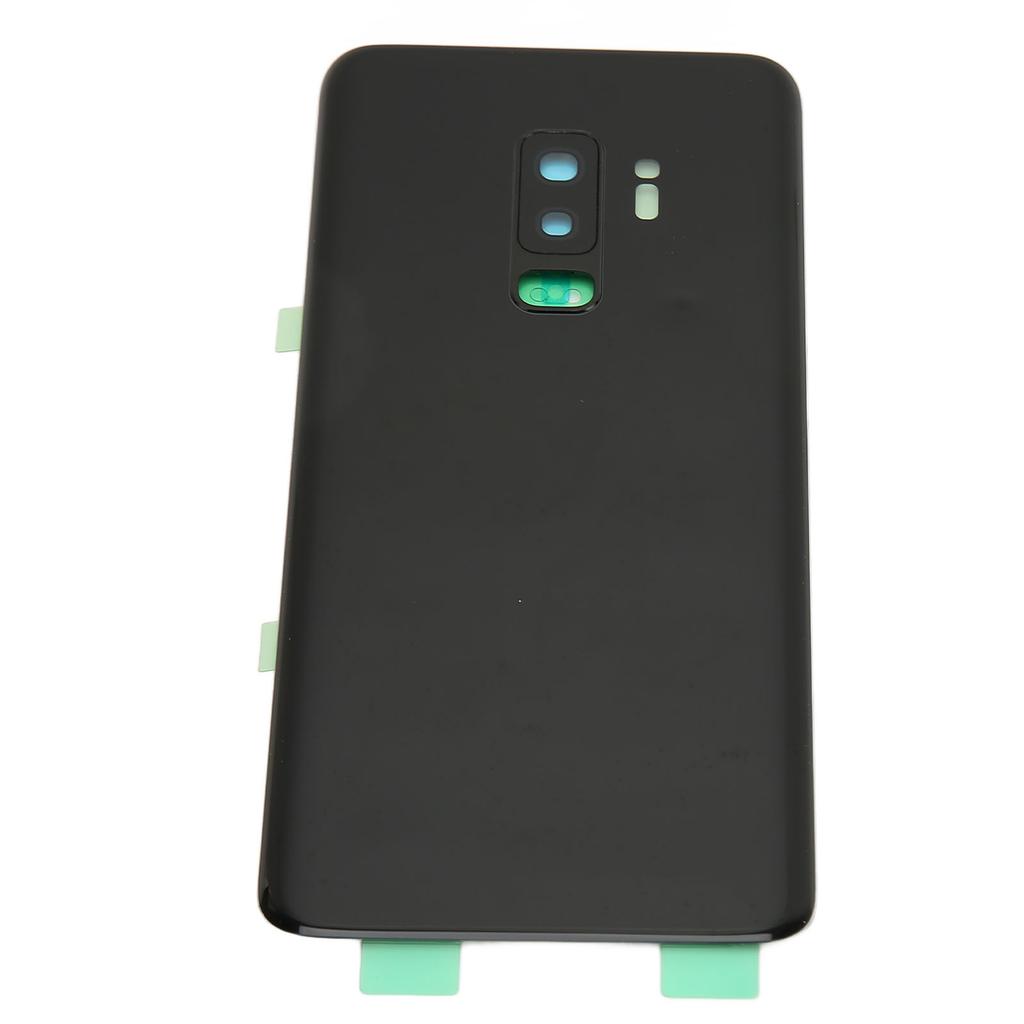 Glass Battery Back Cover Replacement Rear Door Panel with Pre Installed Camera Lens Adhesive for Gal