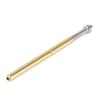 100pcs Pogo Pin Q Head Type 4 Claws Brass Stainless Steel Material Easy Replaceable 5A Rated Current PCB Testing Pins