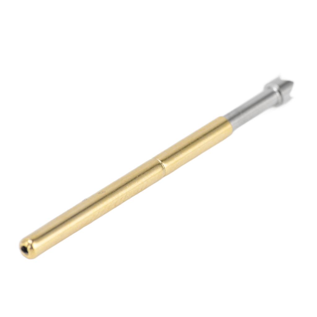 100pcs Pogo Pin Q Head Type 4 Claws Brass Stainless Steel Material Easy Replaceable 5A Rated Current PCB Testing Pins