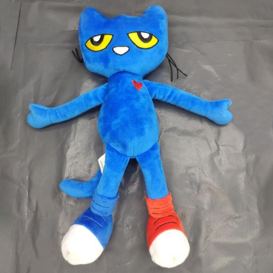 Toy Soft Cute Anime Comic Pete Cat Action Figure Plushies Ornament