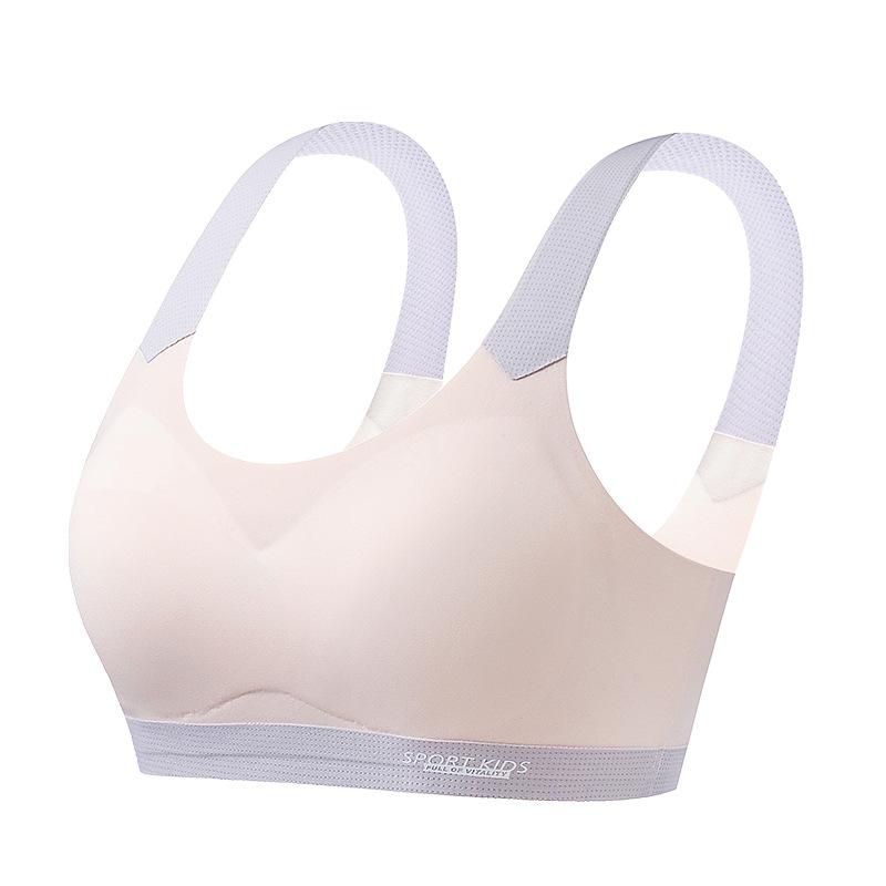 Less Bra, Junior High School Student Youth Development Period, Thin Seamless Children's Breathable and Comfortable Sports Vest