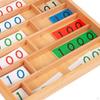 Decimal Bank Game Montessori Toy Wooden,Sensory Development,Education Toy,Math Math