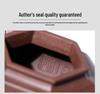 Handmade Yixing Zisha Six-Sided Teapot Set for Brewing Tea