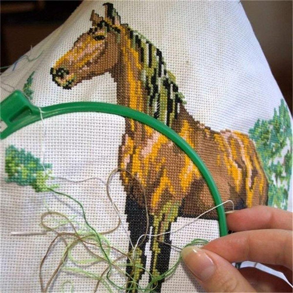 Stitching Sewing Handcraft Supplies Embroidery Tool Cross Stitch Fabric Canvas Aida Cloth