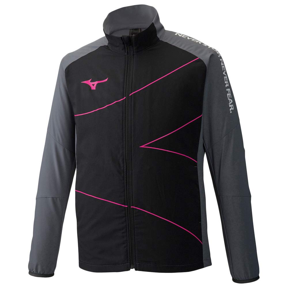 

Mizuno U2MC9020 Легкая атлетика Кросс Слим Размер M Мужская & Футболка, Эластичная, Влагоотводящая, Быстросохнущая, Посадка, Черный/Угольный/Розовый,