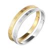 Women's European-American Titanium Steel Bracelet with Roman Numerals – Colorfast Stainless Steel