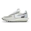 Sacai X Nike LDWaffle Summit White Unisex Sneakers Grey White-Wolf-Grey-Black BV0073-100