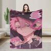 Tamon-kun Ima Stuff Blankets Lightweight Thin Fleece Throw Blankets Relax Plush Thin Quilt