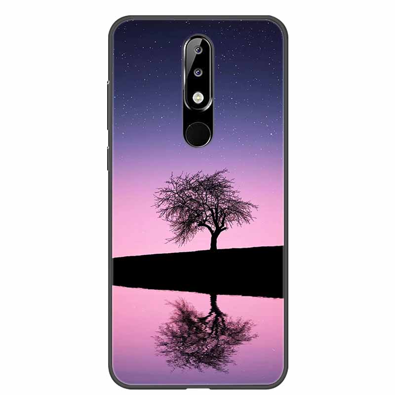 Per Nokia 6.1 Plus Custodia Adorabile Morbido Silicone Cartone Animato Gatto TPU Custodie per Telefono per Nokia X6 Copertura 6.1Plus Carina Coque per NokiaX6 Guscio