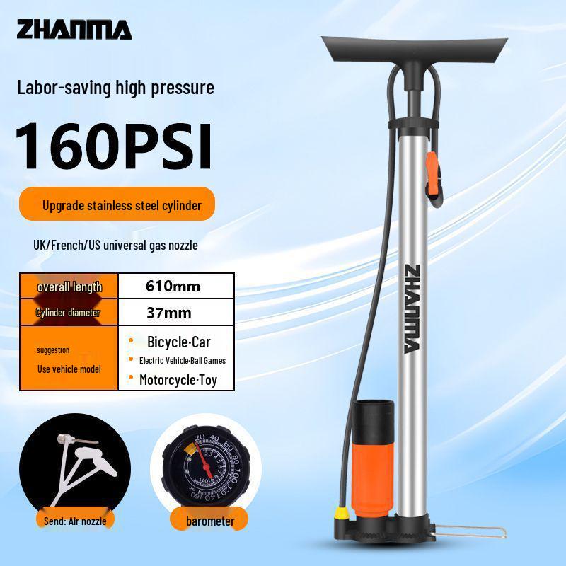 Universal High-Pressure Electric Air Pump for Bicycles, Motorcycles, Cars, and Sports Equipment