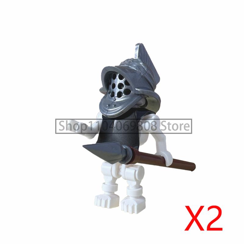 MOC Halloween Building Blocks Skeleton Army Knight Figures Flame Horse Medieval Vampire Furniture Assembly DIY Bricks Toys Gifts