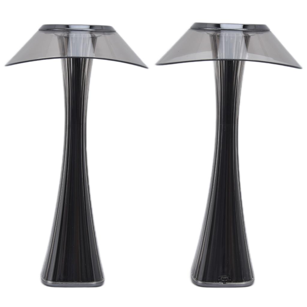 Small Waist LED Table Lamp Soft Dimming Reading Lamp Touch USB Charging Decorative LightGrey Sky