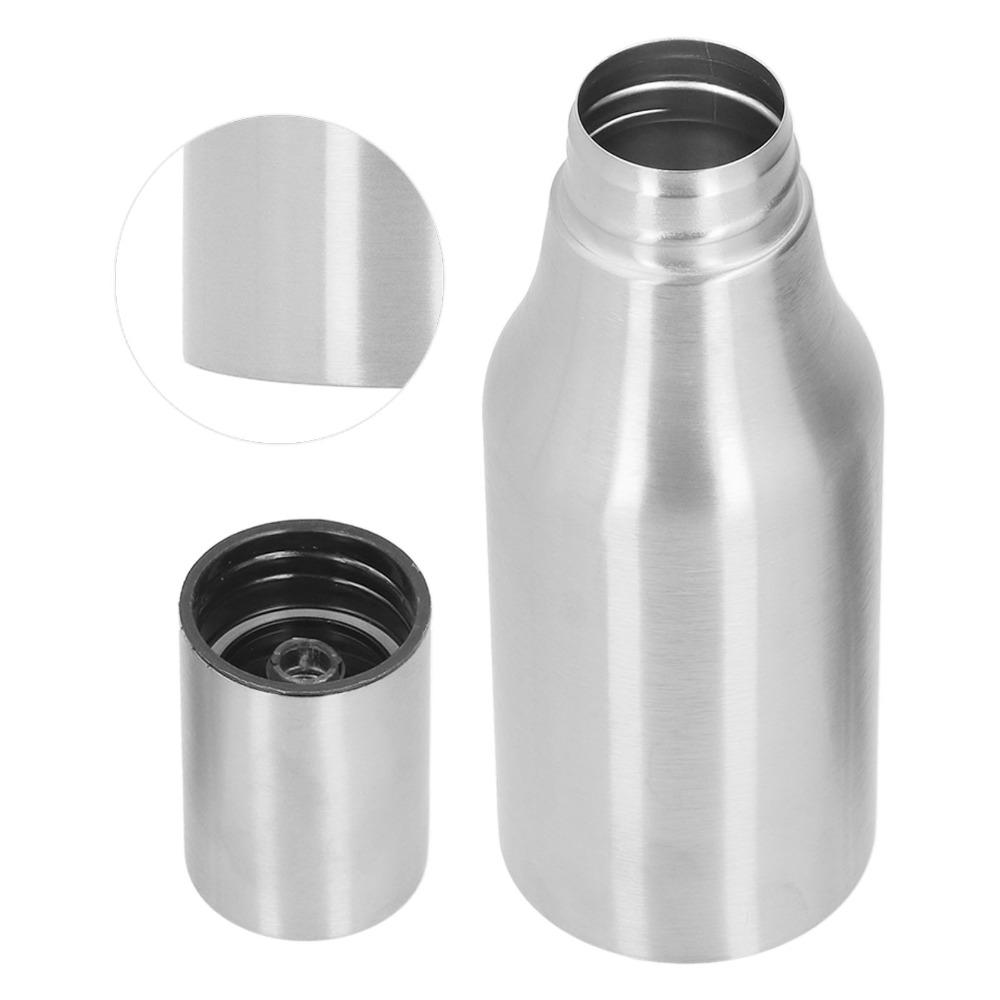 500 ml Capaciteit Olijfolie Decanteerfles 304 Roestvrij Staal Azijn Dispenser Fles Thuis Koken