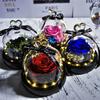 Valentines Day Gift for Girlfriend Eternal Rose LED Light Flower In Glass Cover Mothers Day Birthday Party Wedding Decoration