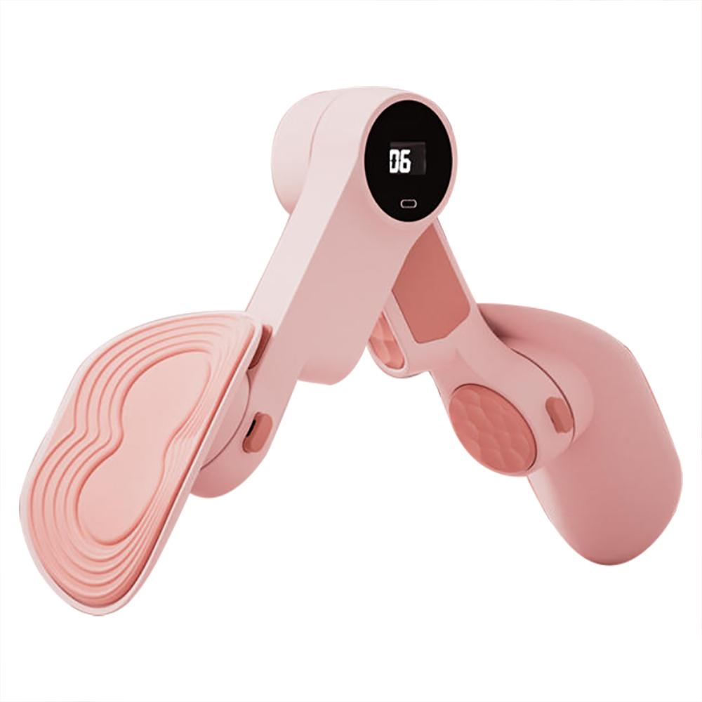 Hip Trainer Leg Trainers Pelvic with Digital Counter Floor Muscle Strength Adjustable Size Leg Exercise Inner Thigh Fitness Equipment