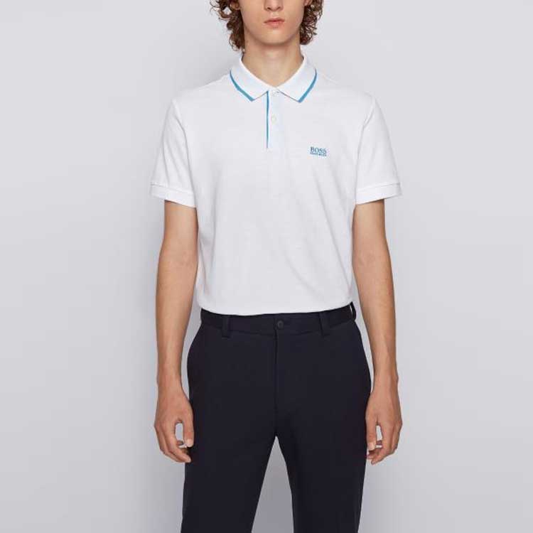HUGO BOSS Polo Shirts Men's Polo Collar Moderate Straight Fit 50268712-455