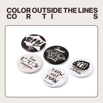 CORTIS Porte-clés Miroir Badge Pop-up Charme Articles de Fan