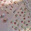 Tomoni Strawberry & Cherry Jelly Nail Stickers - Handmade DIY Fruit Jewelry Accessories