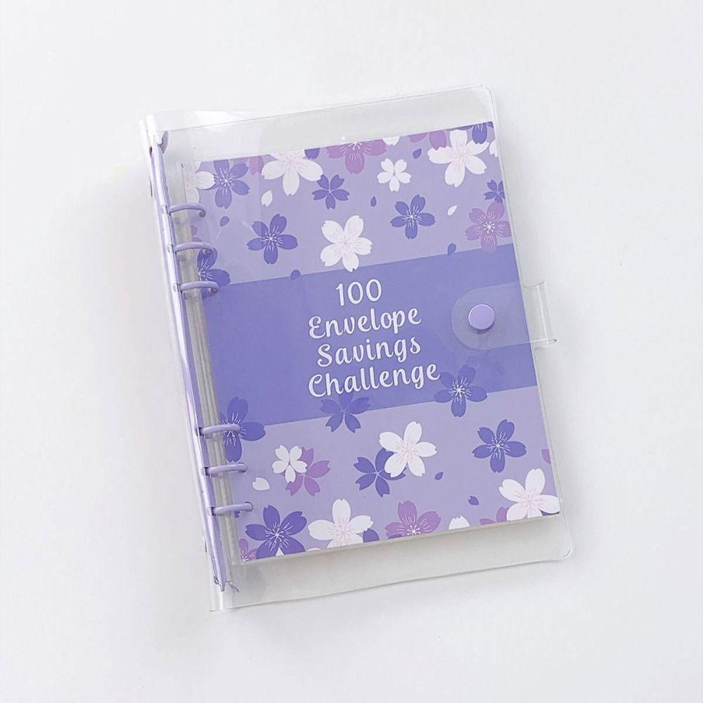 100 Envelope Saving Money Binder Financial Management A5 Budget Binders Set  Unisex