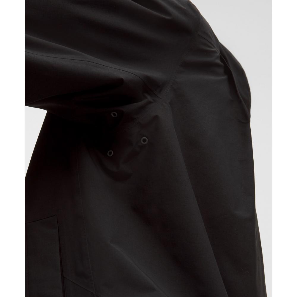 Lululemon Waterproof Cinch Hem Jacket Black