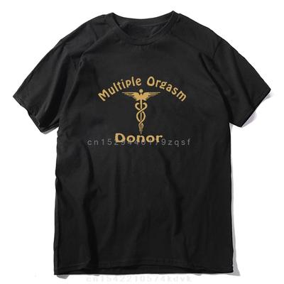 Humor Negro Orgasmo Donante Humor Divertido American Pie Película Regalo Novedad Camiseta para Hombre Mujer Moda Divertida Casual Camisa de Algodón Estampada