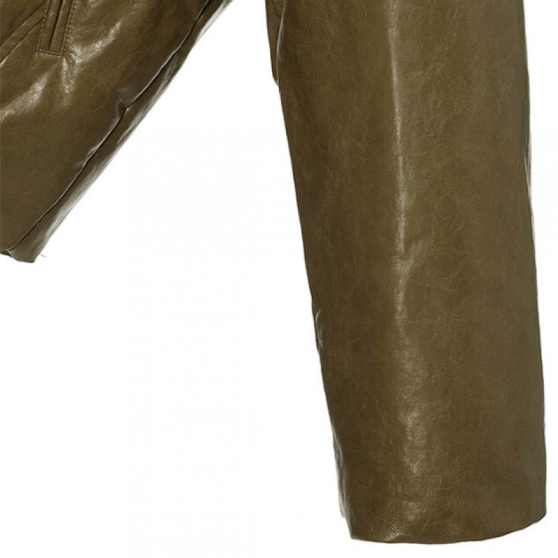 On On Fur Collar Leather Goose Down Nep5xma01 41