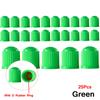 AUTCOAT Tire Stem Valve Caps, with O Rubber Ring, Universal Stem Covers for Cars, SUVs, Bike and Bicycle, Trucks, Motorcycles