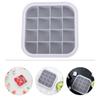 2Pcs 16 Grid Silicone Ice Cube Mold With Lid