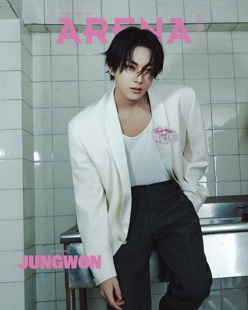 Arena Homme+ Korea 2025 OCTOBER ENHYPEN, KickFlip, Kim Yo-han, K-POP K-STAR