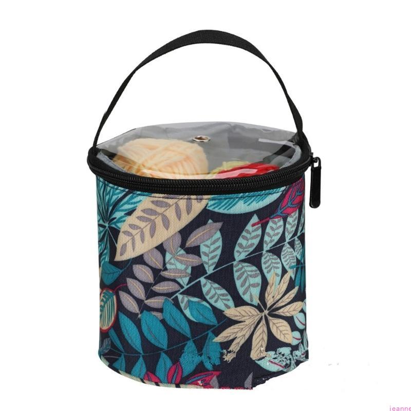 Wool Bag Storage Organizer Yarn Storage Bag Knitting Bag Portable Yarn Holder Carry Case Crafts Storage for Crochet Hook