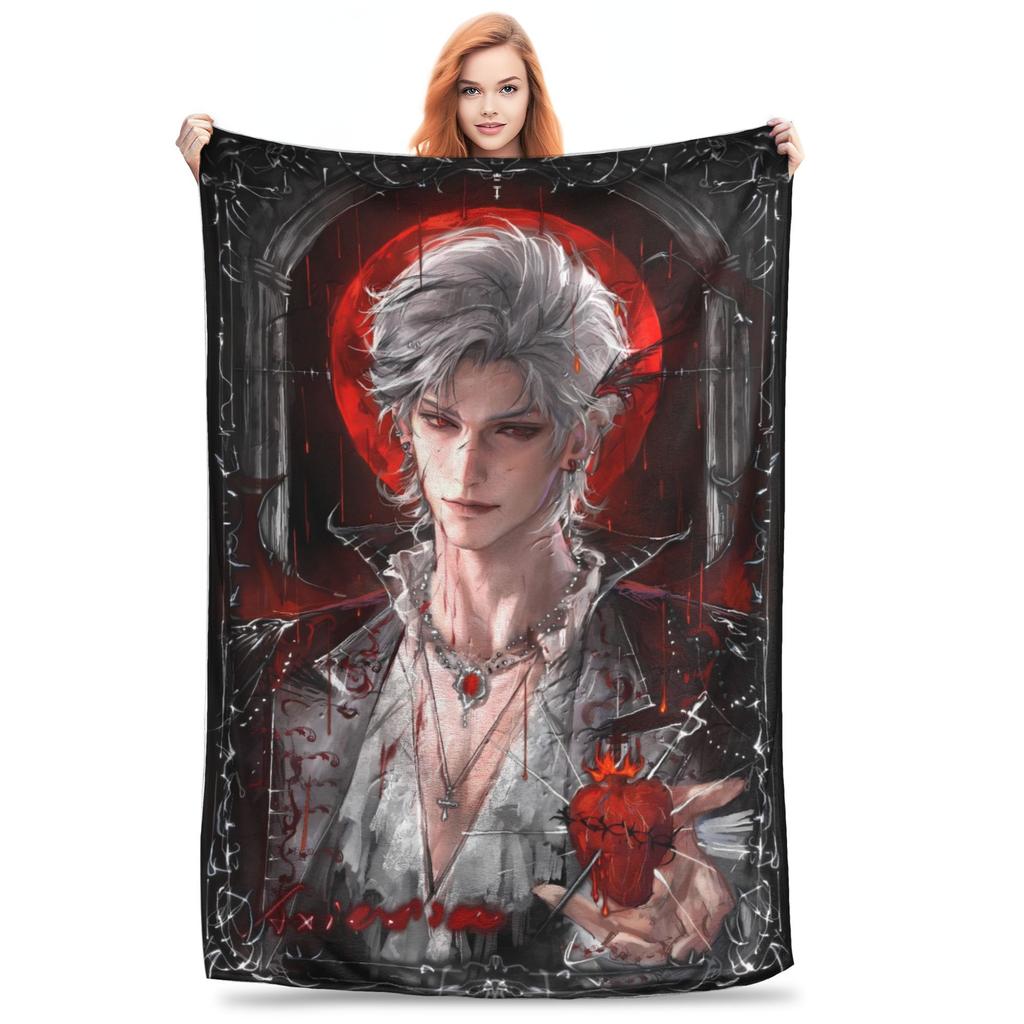 Love And Deepspace Rafayel Plush Blanket Kids Adult  Flannel Throw Blanket For Couch Chair Soft Quality Bedspread Birthday Gift