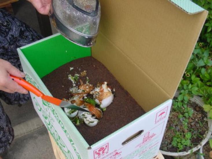 

Compost Cardboard Compost Simple Set net and shovel not Danpost (Insect included.)