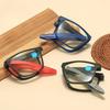 New Portable Folding Photochromic Reading Glasses High Definition Ultra-Lightweight Anti-Blue Light Presbyopia Eyewear Unisex