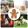 Haustier Lebkuchenmann Hoodie Weiches Welpenkostüm Hoodie Lebkuchenmann Haustier Welpe Katze Aufsteh-Kostüm Für Katzen Hunde Welpen Haustiere